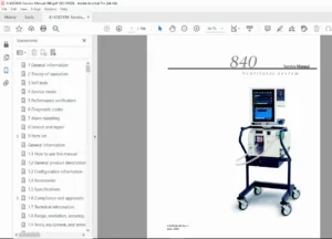 Puritan Bennett 840 Ventilator Service Manual PDF