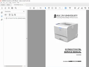 Ricoh SP 4100N / SP 4110N Laser Printer Service Manual – PDF Download