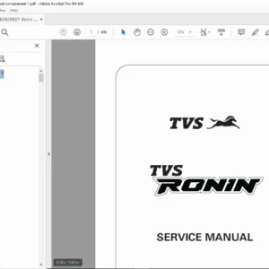 Ronin Gimbal System Service & Maintenance Manual – PDF Download