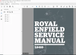 Royal Enfield Himalayan LS 410 Engine Service Manual PDF (Repair/Overhaul)