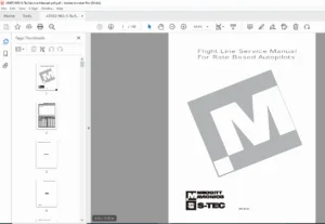 S-TEC Flight Line Service Manual for Rate Based Autopilots – PDF Download