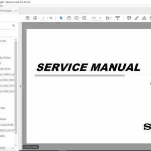 Sony Bravia KDL-40R510C / KDL-32R500C / KDL-48R550C LCD TV Service Manual – PDF Download