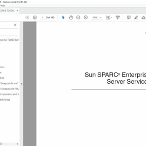 Sun SPARC Enterprise T2000 Server Service Manual PDF