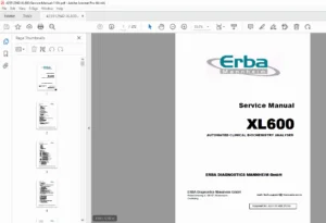 Thermo Scientific XL600 Gel Electrophoresis Power Supply Service Manual – PDF