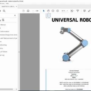 Universal Robots UR5 CB3 Service Manual – PDF Download