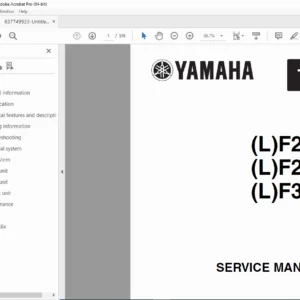 YANMAR 4TNV88-BDPL Diesel Engine Workshop Service Manual – PDF Download