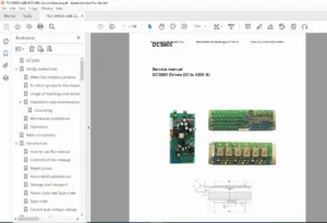 ABB DCS800 DC Drive Service Manual (20–5200A) – 3ADW000195R0501 PDF