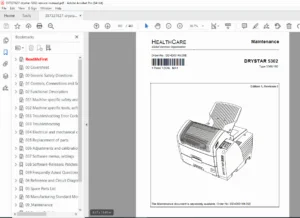 Agfa DRYSTAR 5302 Type 5366/100 Service Manual- PDF