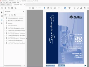 Alaris IVAC 7100 7200 Series Infusion Pump Service Manual PDF Technical Guide - PDF