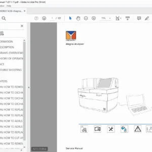 Alegria Analyser Service Manual - PDF DOWNLOAD
