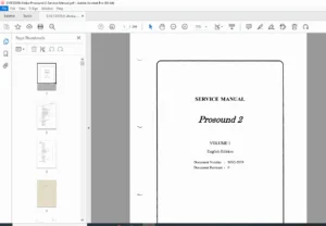 Aloka Prosound 2 (ALPHA2) Service Manual: Troubleshooting, Disassembly & Repair - PDF