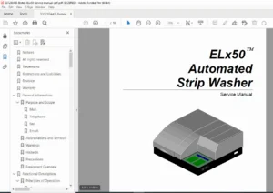 BioTek ELx50 Service Manual PDF – Diagnostics, Repair & Parts List