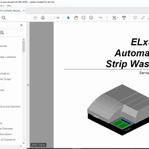 BioTek ELx50 Service Manual PDF – Diagnostics, Repair & Parts List