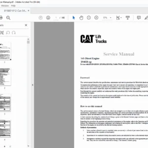 CAT S4S Diesel Engine Service Manual - PD DOWNLOAD