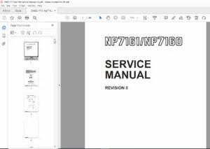 Canon NP7160 / NP7161 Service Manual – PDF Download
