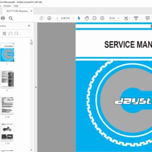 Daelim Daystar 125 Service Manual – PDF Download