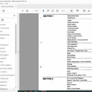 Daihatsu Copen L880K JB-DET Factory Service Manual 2002-2012 - PDF
