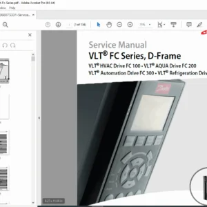 Danfoss VLT FC Series D-Frame Service Manual – Drives Repair & Tests