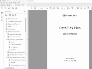 DataFlex Plus Clinical Chemistry Analyzer Service Manual – PDF Download