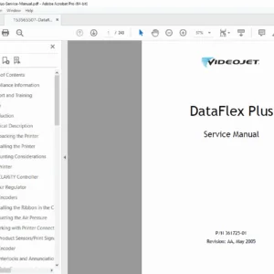 DataFlex Plus Clinical Chemistry Analyzer Service Manual – PDF Download