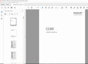 Datascope CS300 IABP Service Manual 2015 - PDF DOWNLOAD