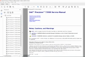 Dell Precision T7600 Workstation Service Manual – PDF Download