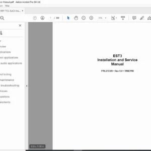 EST3 Installation & Service Manual (Rev 8.0, 18SEP08) – PDF DOWNLOAD