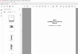 Edwards EST3 Fire Alarm System Installation & Service Manual v6.0 – PDF Download
