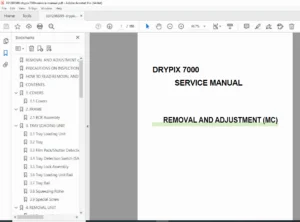 FUJIFILM DryPix 7000 Dry Laser Imager Service Manual – PDF Download