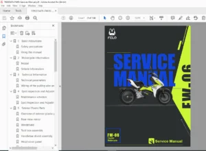 FW06 Model – Full Services & Maintenance Manual PDF DOWNLOAD