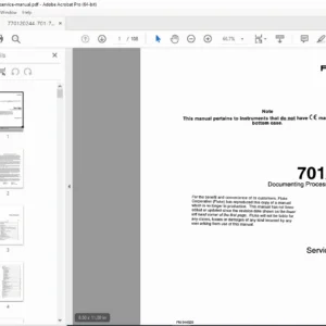 Fluke 701 & 702 Documenting Process Calibrator Service Manual PDF