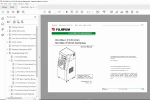 Fuji FCR 500 / FCR 5000 / CR-IR341 Service Manual PDF