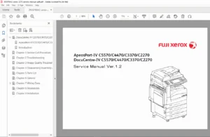 Fuji Xerox ApeosPort-IV / DocuCentre-IV C2270–C5570 Service Manual PDF