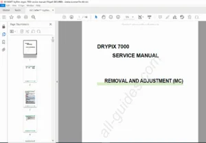 Fujifilm DRYPIX 7000 Service Manual MC PDF DOWNLOAD