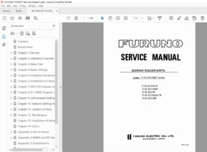 Furuno FCR-2107/2807 Service Manual & EC-1000C CPU Replacement Guide PDF