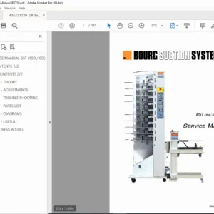 GB BST10 BST 10d Service Manual PDF Tower Collator Sheet Collating System PDF