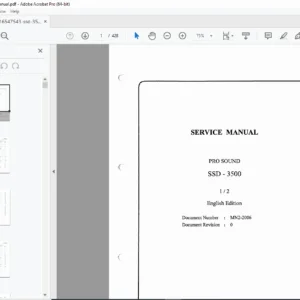 GE SSD 3500 DC Drive – Service Manual - PDF DOWNLOAD