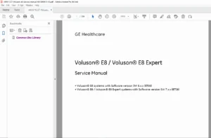 GE Voluson E8 / E8 Expert Service Manual | Diagnostics & Repair Guide - PDF