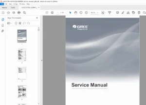 GREE GWH12QB K6DNB8I Service Manual PDF