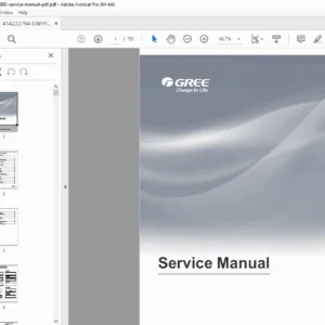 GREE GWH12QB K6DNB8I Service Manual PDF