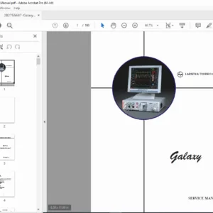 Galaxy Multiparameter Monitor Service Manual - L&T Medical Equipment Repair Guide