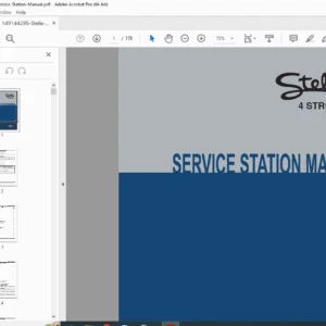 Genuine Stella 4-Stroke Service Station Manual -  PDF DOWNLOAD