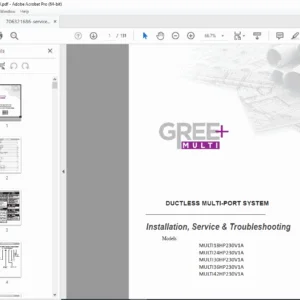 Gree MULTI+ Ductless Multi-Port System InstallationN - PDF