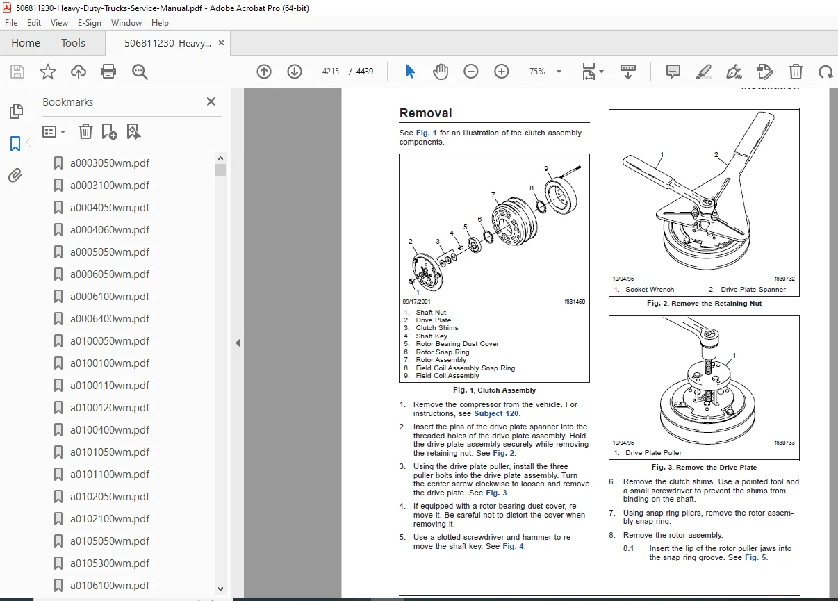 Heavy-Duty Trucks Service Manual - PDF DOWNLOAD - Image 2