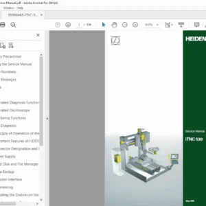 Heidenhain iTNC 530 Service Manual PDF (May 2006)