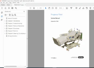 Hill-Rom Progressa Bed Service Manual PDF DOWNLOAD