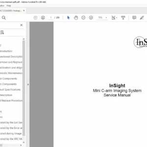 Hologic Insight Digital Mammography Service Manual – PDF Download
