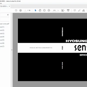 Hyosung SD50 Scooter Service Manual – 2-Stroke, V-Belt Drive – PDF