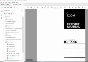 Icom IC-746 Service Manual PDF - Factory Repair Guide DOWNLOAD