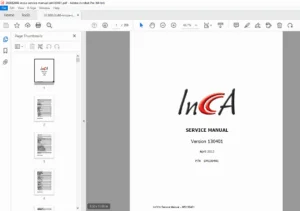 InCCA Clinical Chemistry Analyzer Service Manual 2013 - PDF DOWNLOAD